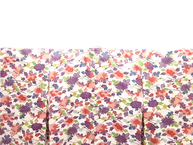  大正ロマン　牡丹菊模様着物